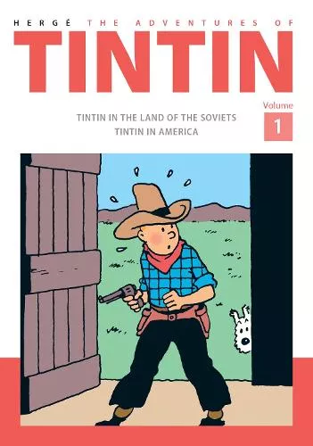 Herge, The Adventures Of Tintin – Book Cover
