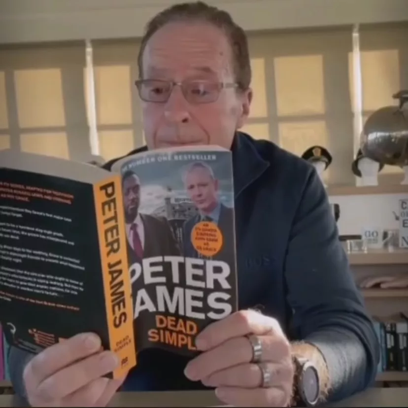 Peter James reads from…