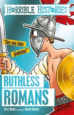 Terry Deary, Ruthless Romans – Book Cover