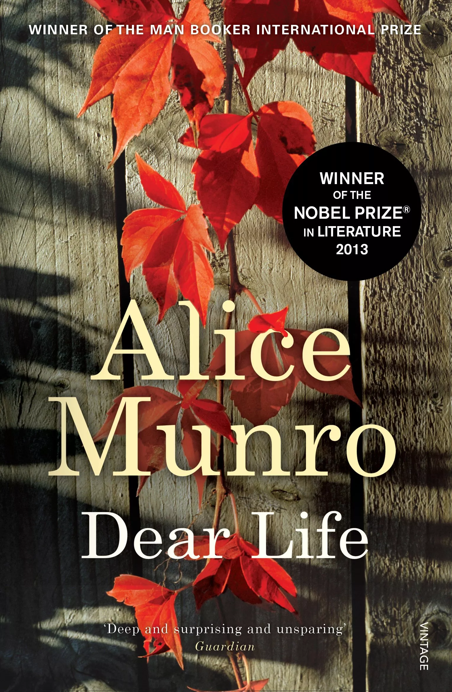 Alice Munro, Dear Life – Book Cover